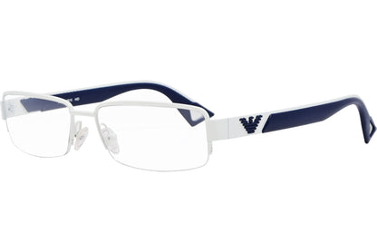 Emporio Armani Rectangle Blue Eyeglasses Frame Model: EA9515-HID