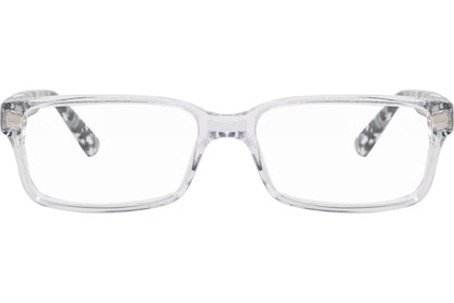 Emporio Armani Rectangle Black Eyeglasses Frame Model: EA9594-CRK