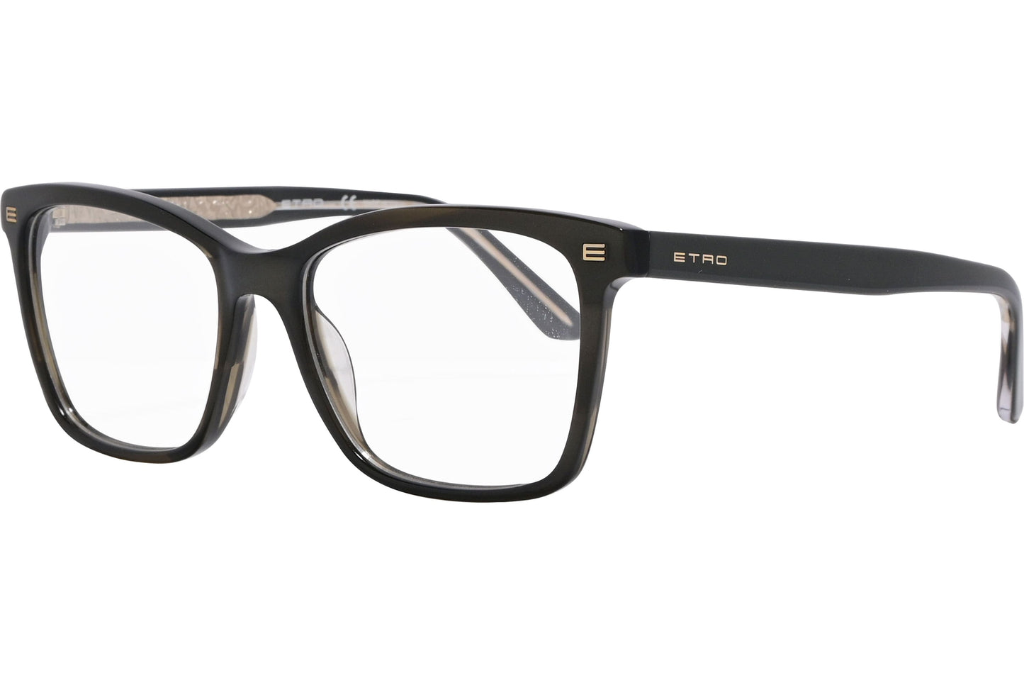 Etro Square Black Eyeglasses Frame Model: ET2603-334