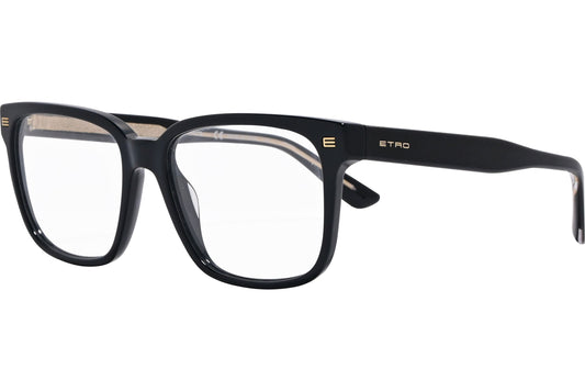 Etro Wayfarer Black Eyeglasses Frame Model: ET2622-001