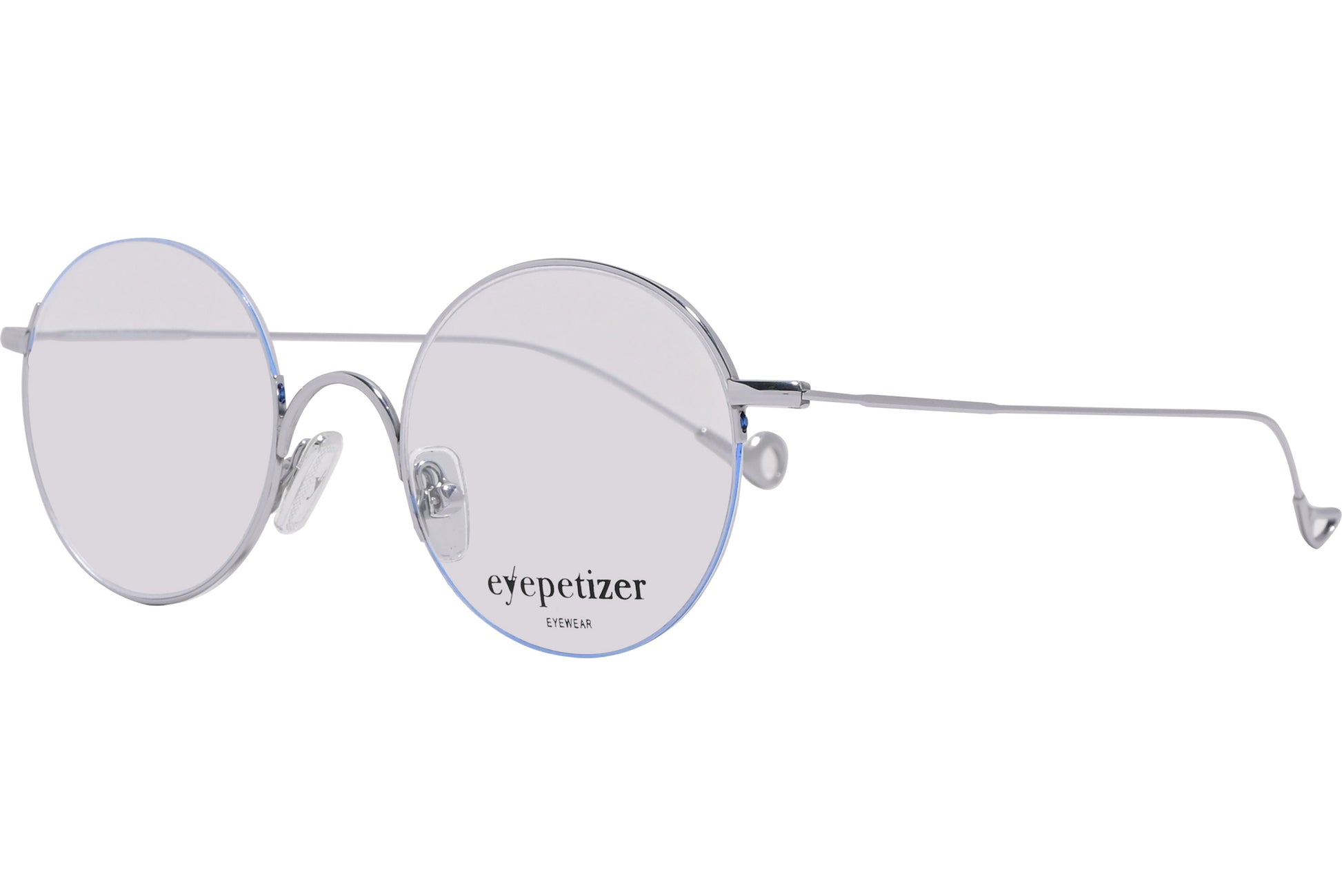 Eyepetizer round silver eyeglasses