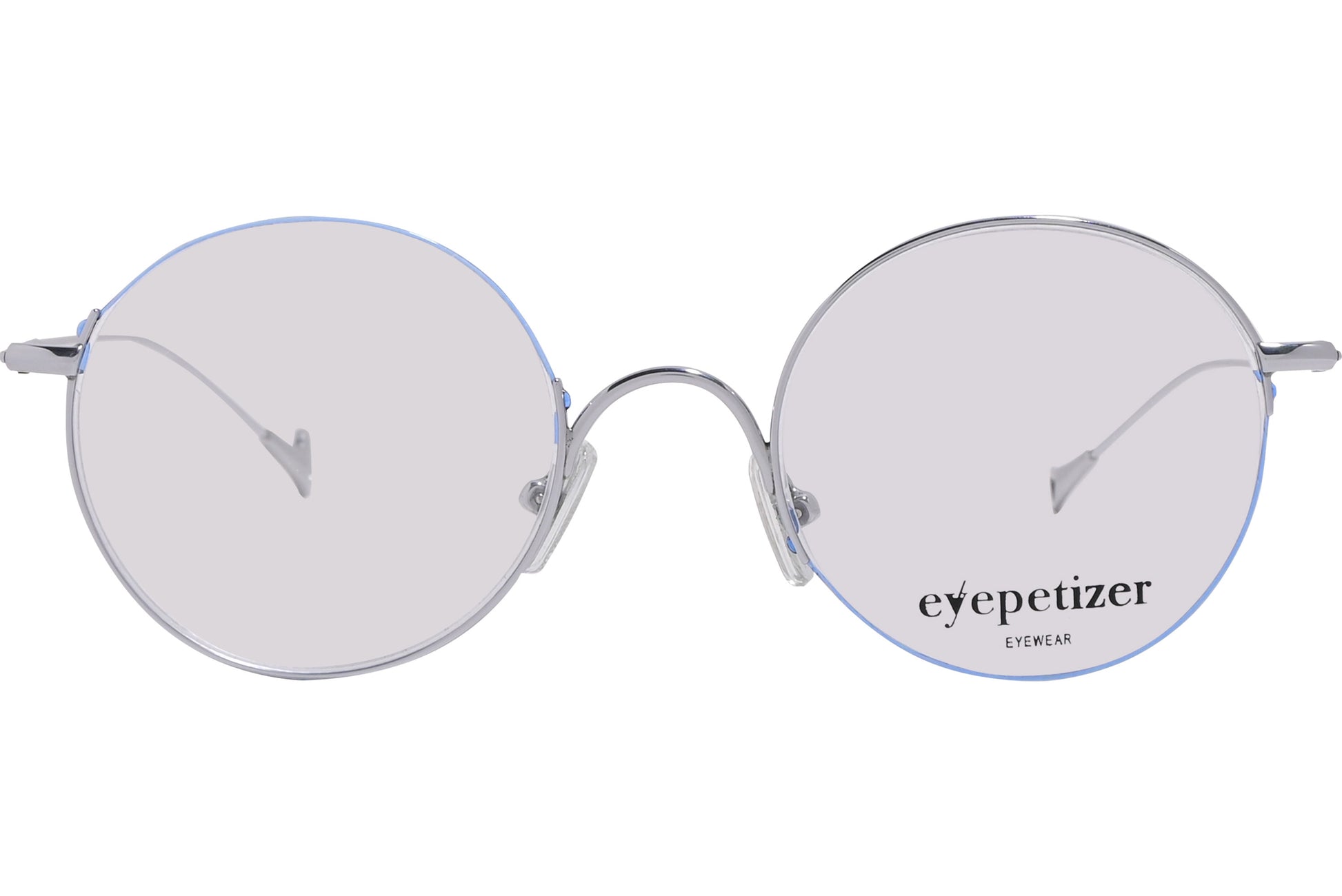 Eyepetizer round silver eyeglasses