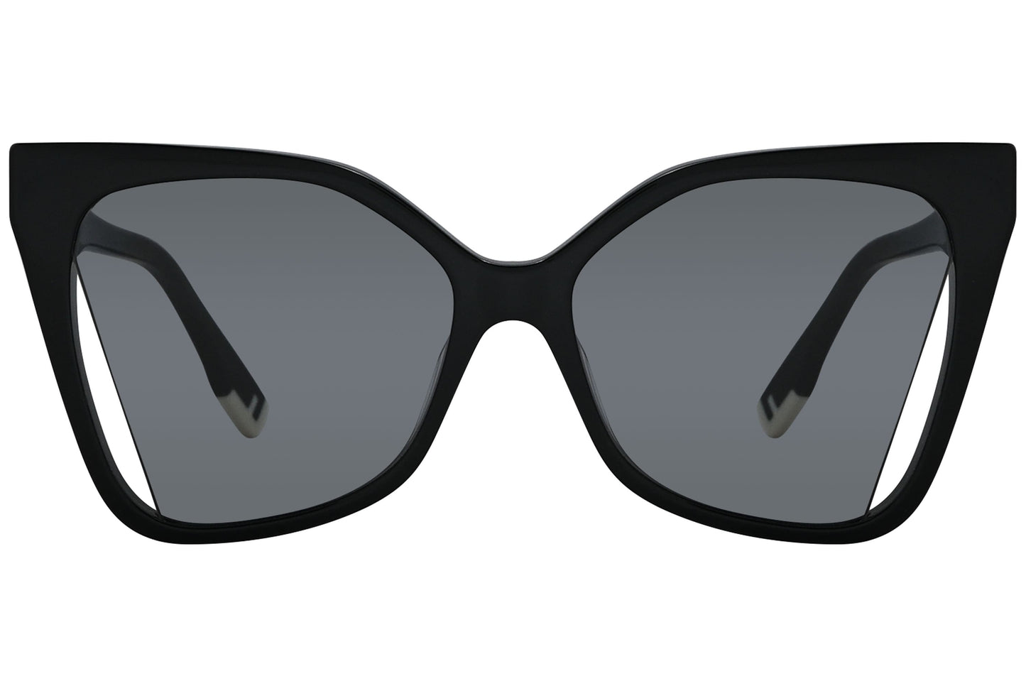 Fendi Cat-eye Black Sunglasses Model: FE40010U-01A Front View