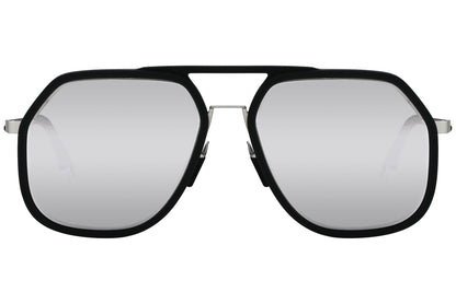 Fendi Aviator Silver Sunglasses Model: FE40041U-02C Front View