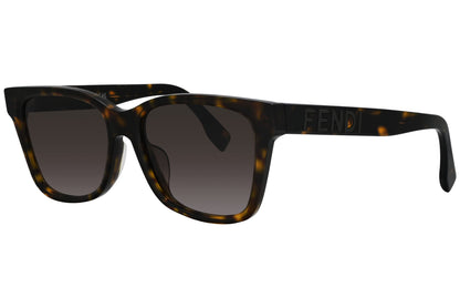 Fendi Wayfarer Tortoise Sunglasses Model: FE40046U-52N Side View