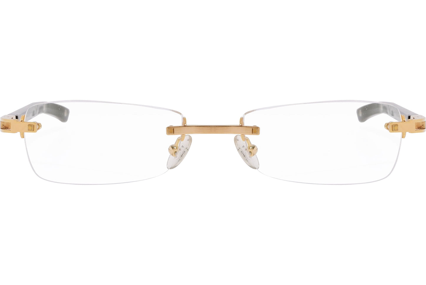 Fred Geometric Gold Eyeglasses Frame Model: MOVECORN006-F5