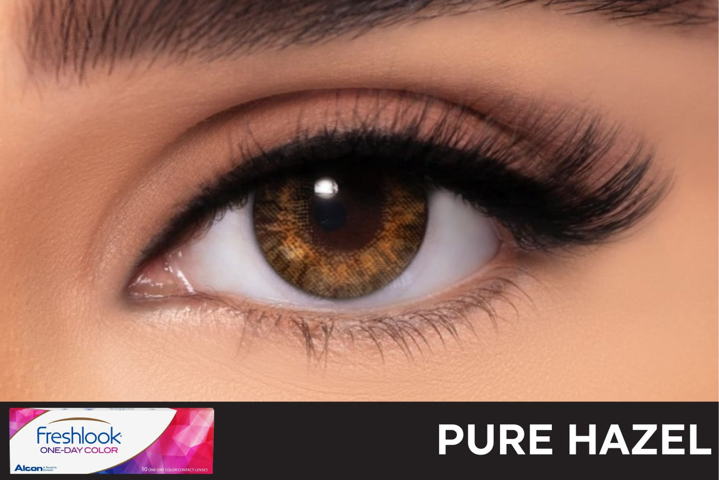 Freshlook One-Day Color Pure Hazel