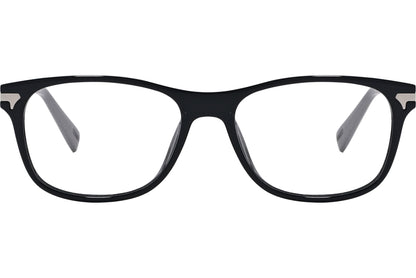 G-Star Raw Rectangle Black Eyeglasses Frame Model: COMBO-HUXLEY-BLACK