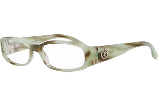 Giorgio Armani Rectangle Brown Eyeglasses Frame Model: GA359-BGE