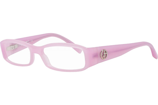 Giorgio Armani Rectangle Pink Eyeglasses Frame Model: GA360-09J