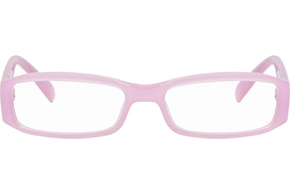 Giorgio Armani Rectangle Pink Eyeglasses Frame Model: GA360-09J