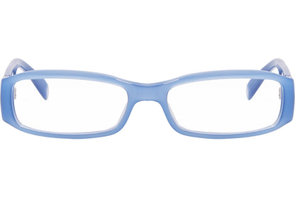 Giorgio Armani Rectangle Blue Eyeglasses Frame Model: GA360-DWK