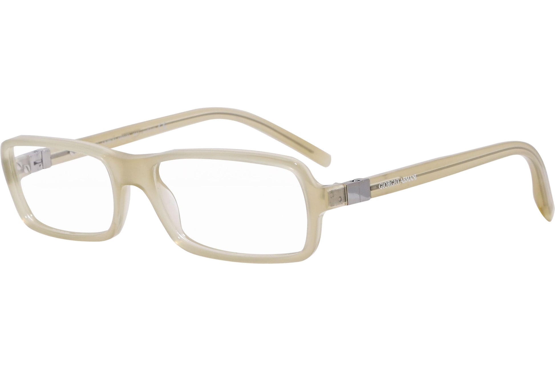 Giorgio Armani Rectangle Brown Eyeglasses Frame Model: GA396-8UD