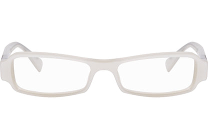 Giorgio Armani Rectangle White Eyeglasses Frame Model: GA546-AKQ