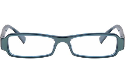 Giorgio Armani Rectangle Blue Eyeglasses Frame Model: GA546-LIA