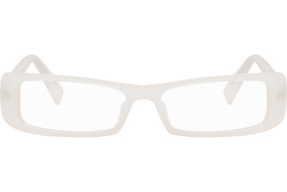 Giorgio Armani Rectangle White Eyeglasses Frame Model: GA550-W9X