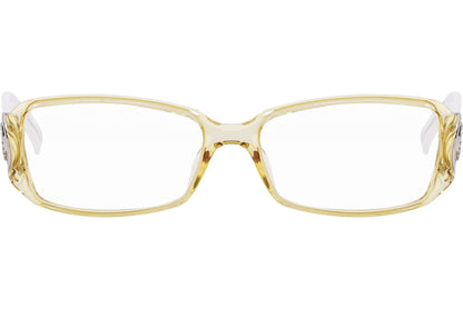 Giorgio Armani Rectangle Yellow Eyeglasses Frame Model: GA678-HIX