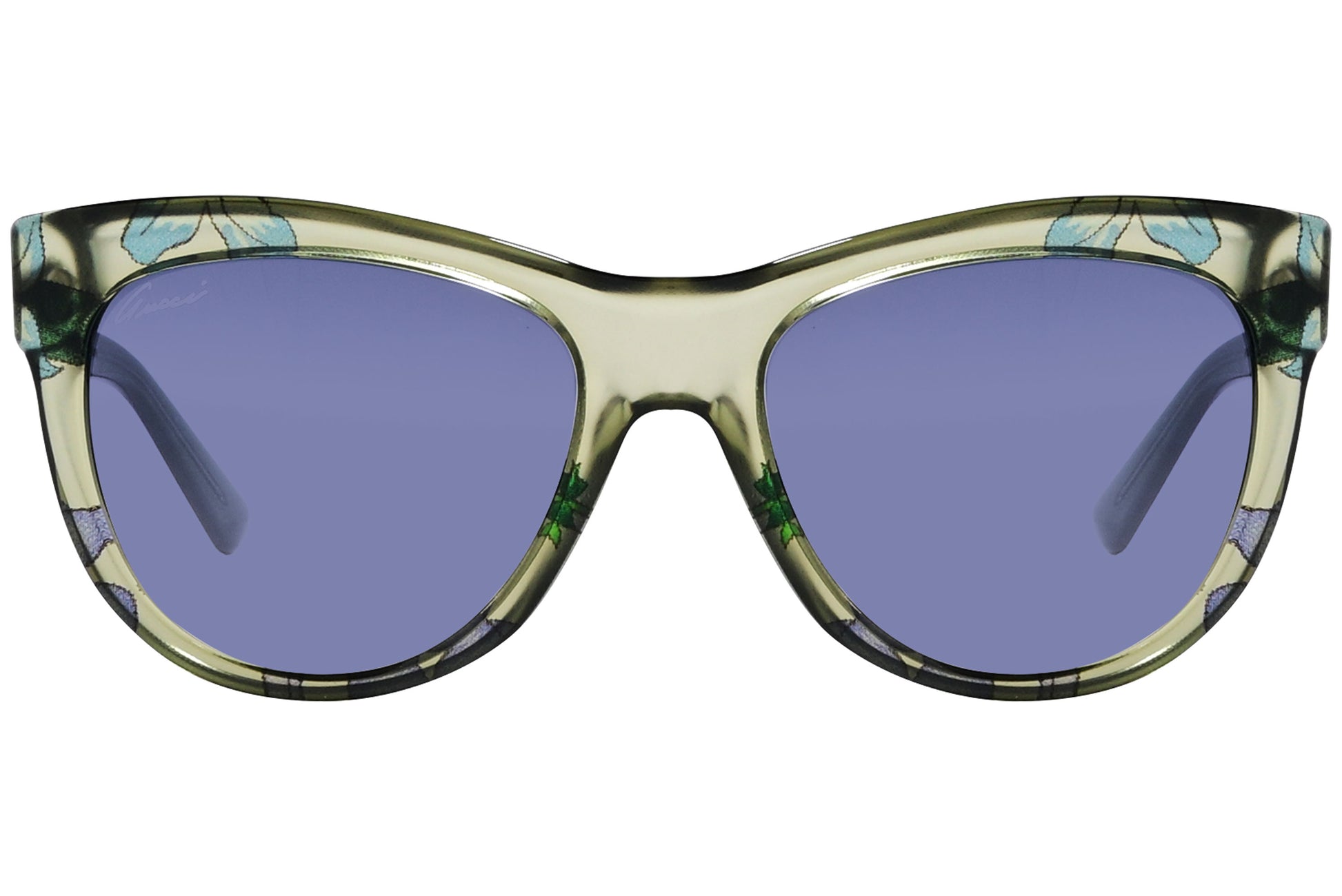 Gucci designer sunglasses side view