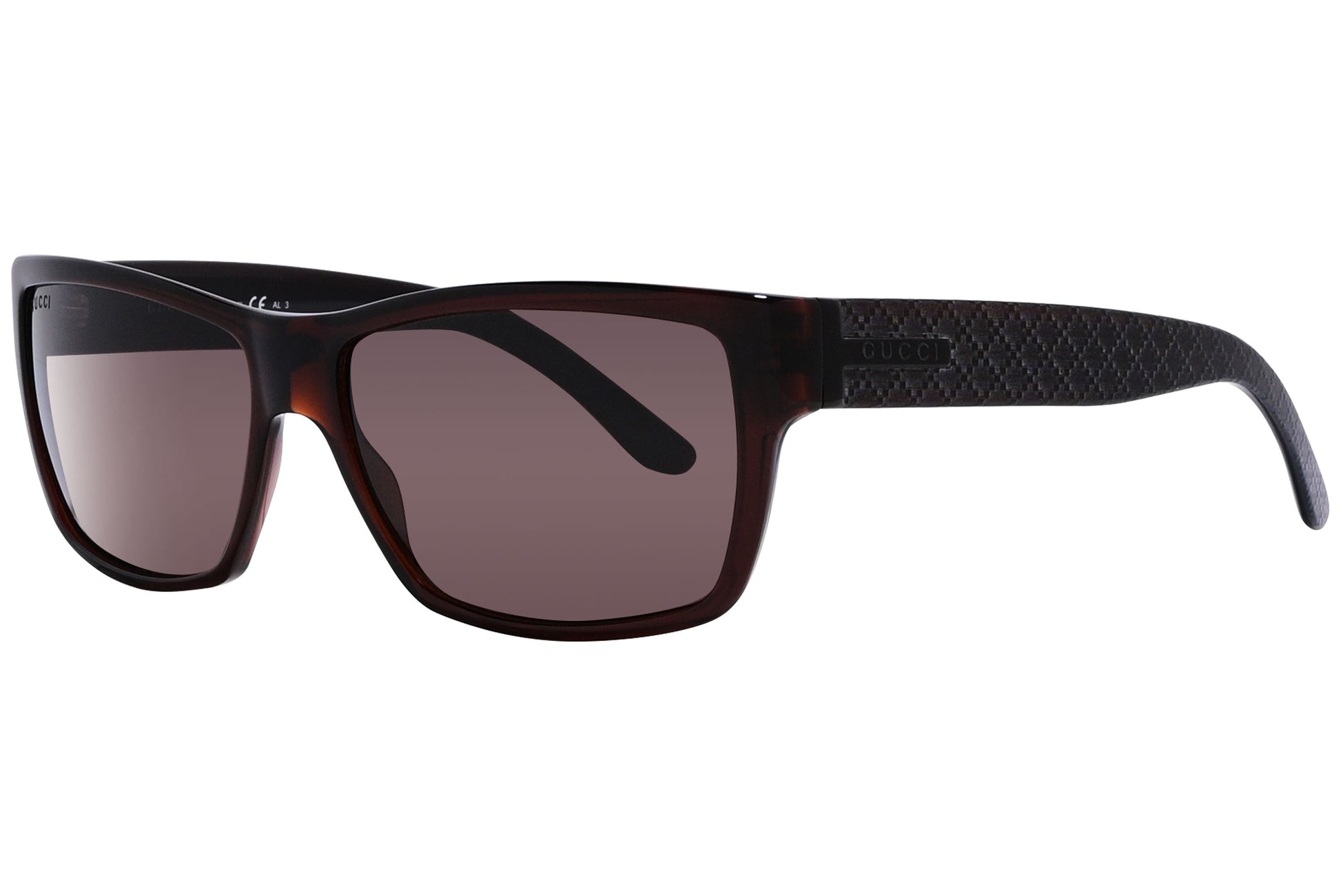 Gucci Rectangle Red With Black Sunglasses Model: GG1000/S-806EJ Side View