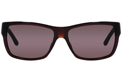 Gucci Rectangle Red With Black Sunglasses Model: GG1000/S-806EJ Front View