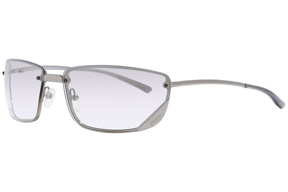 Gucci Rectangle Silver Sunglasses Model: GG1691/S-6LBNN Side View