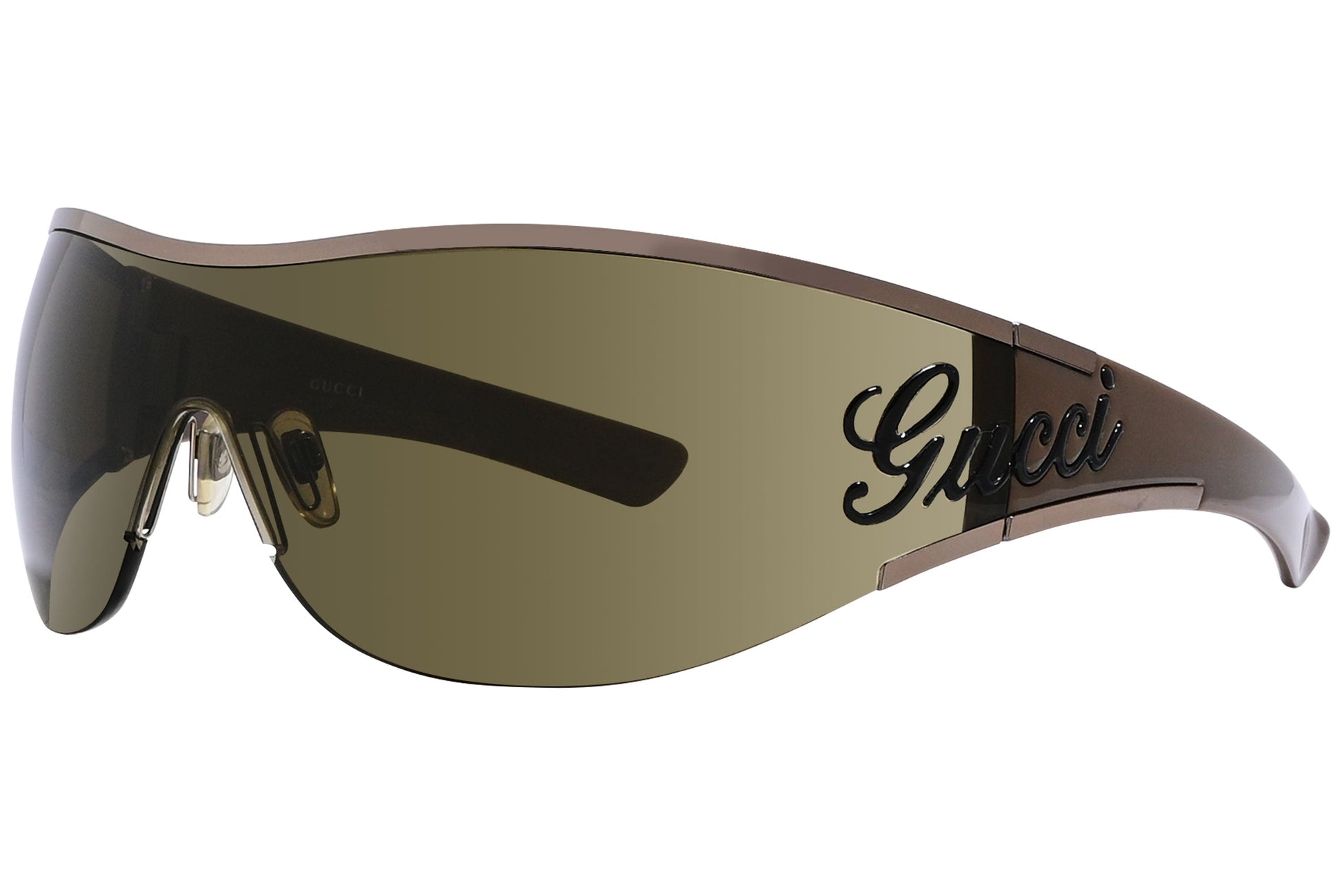 Gucci Wrap Around Brown Sunglasses Model: GG1888/S-26007 Side View