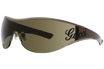 Gucci Wrap Around Brown Sunglasses Model: GG1888/S-26007 Side View