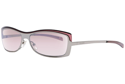 Gucci Rectangle Pink with Silver Sunglasses Model: GG2689/S-6P8 Side View