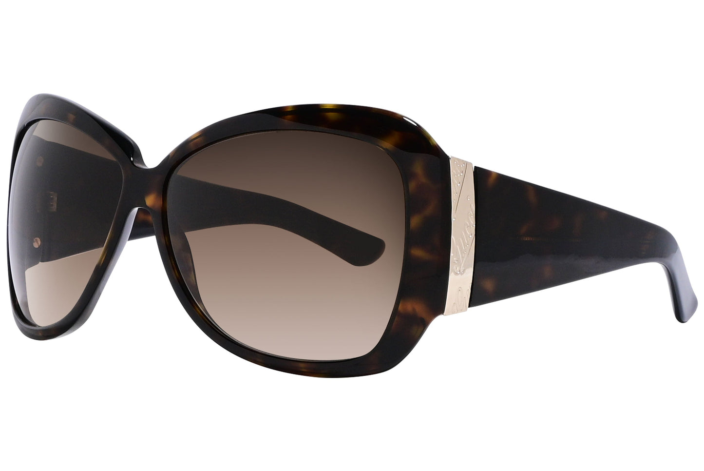 Gucci Cat-eye Tortoise Sunglasses Model: GG2931/S-086CC Side View