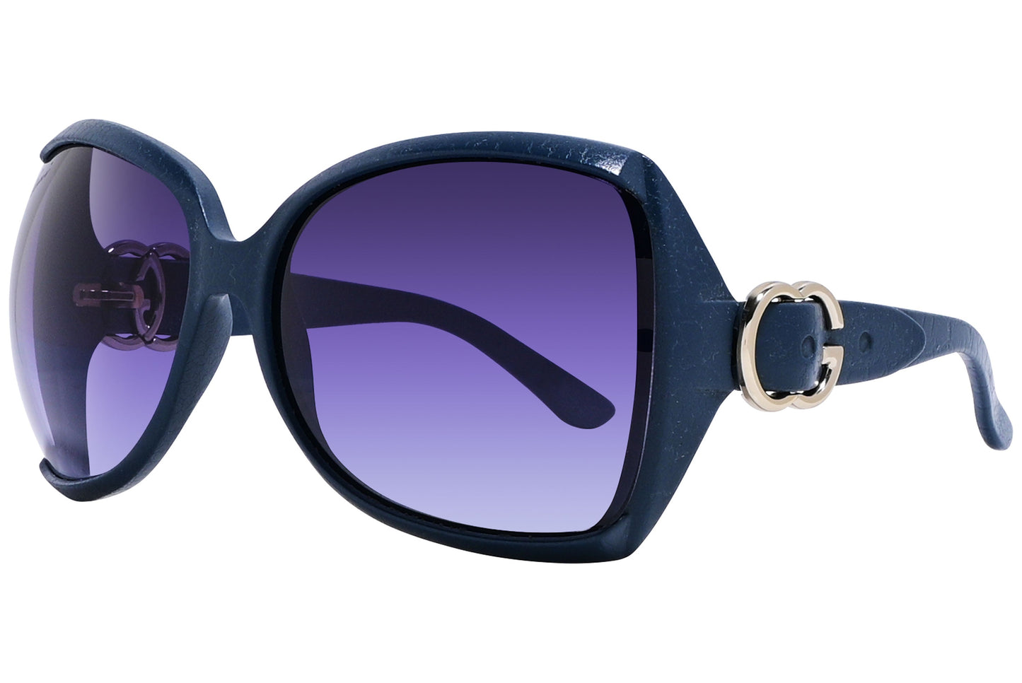 Gucci Geometric Blue Sunglasses Model: GG3512/S-XZGHA Side View