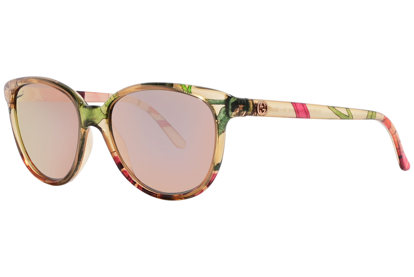 Gucci Oval Tortoise (mixed color) Sunglasses Model: GG3633/N/S-Z9X0J Side View