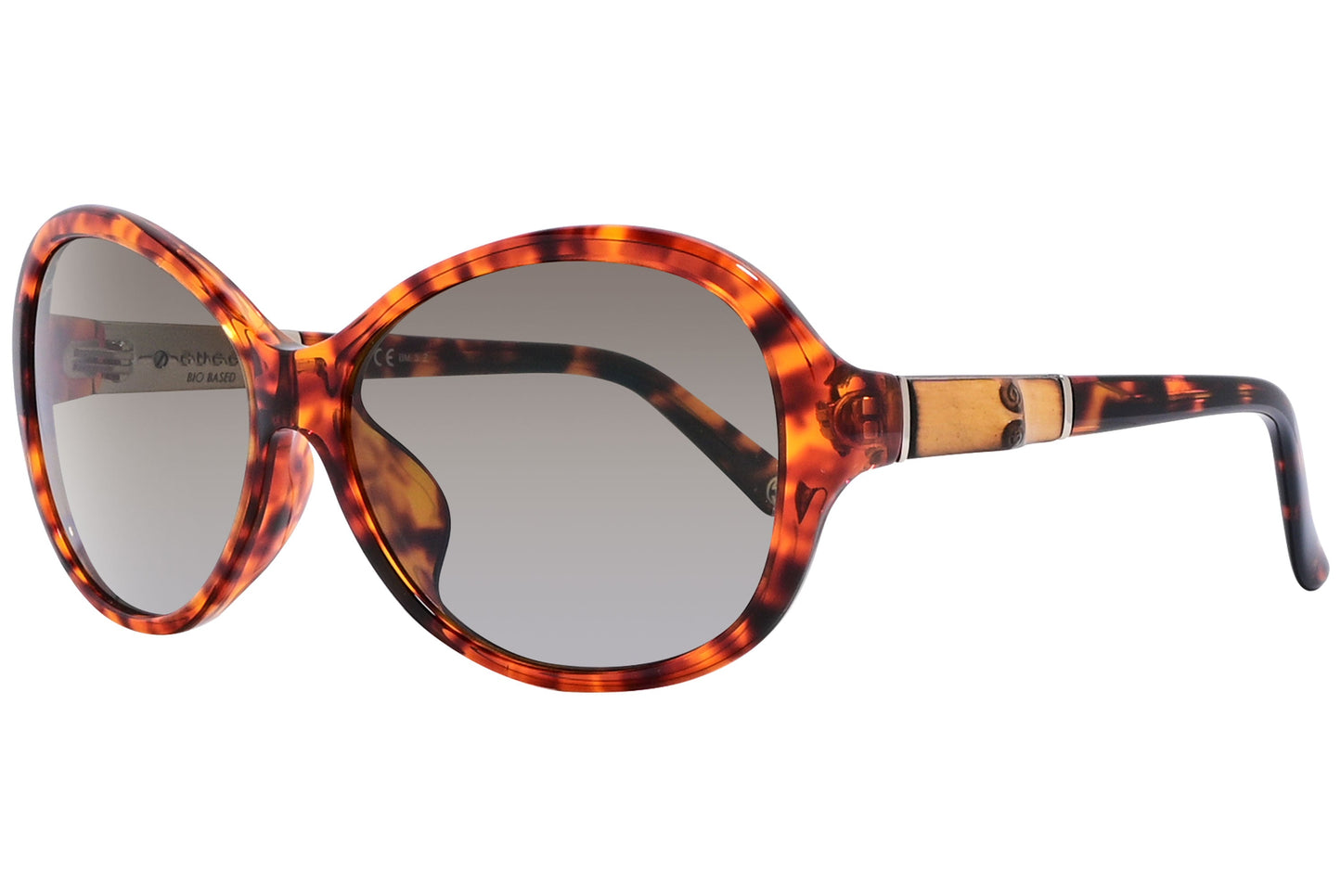 Gucci Oval Tortoise Sunglasses Model: GG3684/F/S-WR9LA Side View