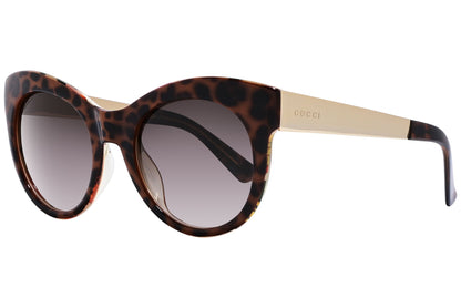 Gucci Oval Tortoise Sunglasses Model: GG3740/S-2EZHA Side View