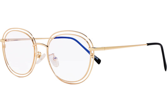 Gudao Round Gold Eyeglasses Frame Model: G0125-C5