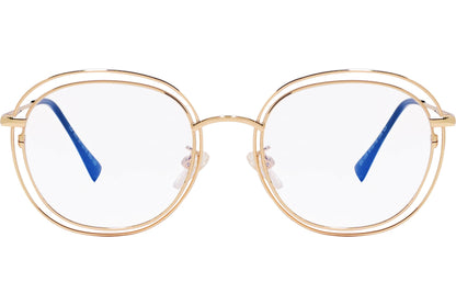 Gudao Round Gold Eyeglasses Frame Model: G0125-C5