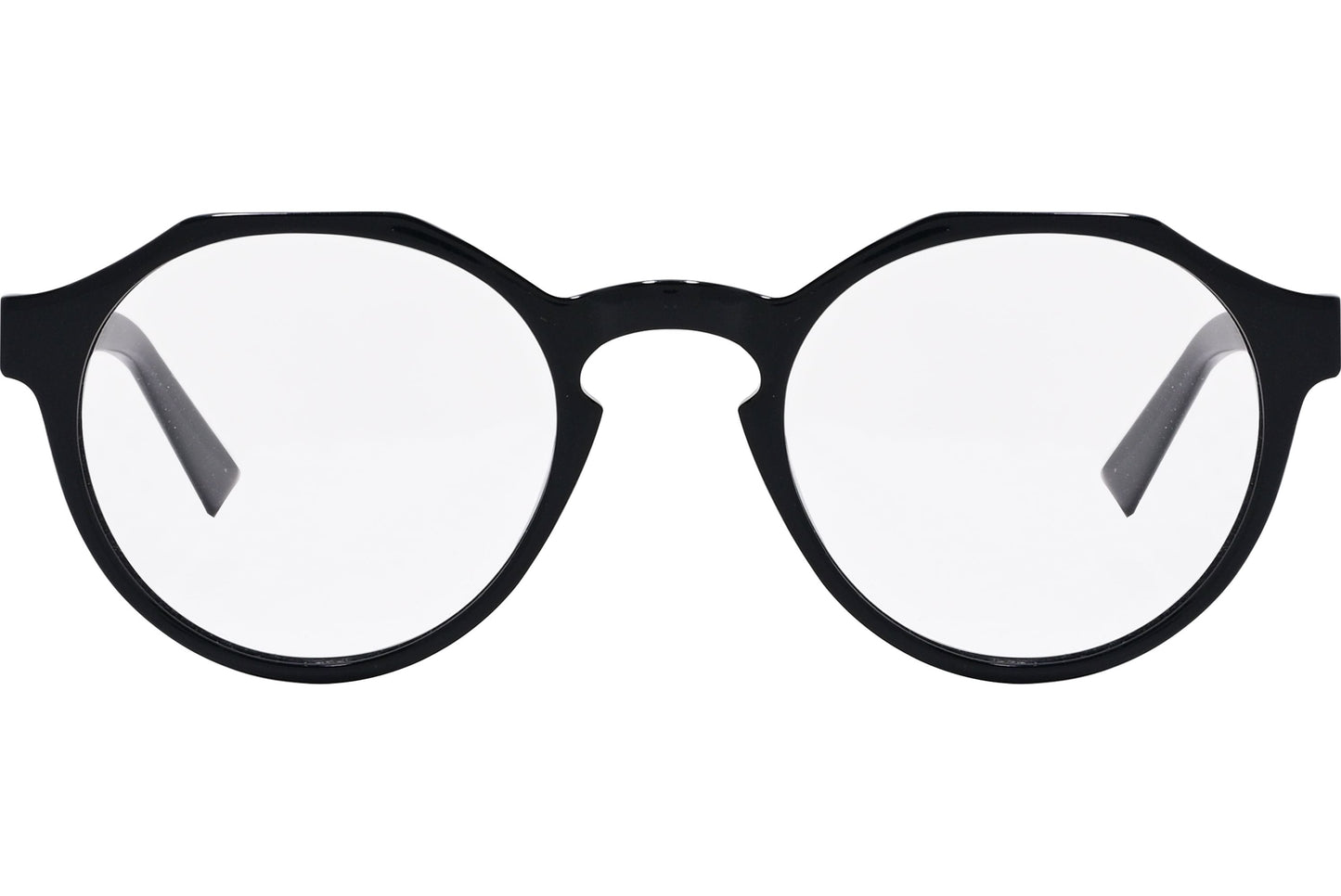 Gudao Round Black Eyeglasses Frame Model: GG1055-C1