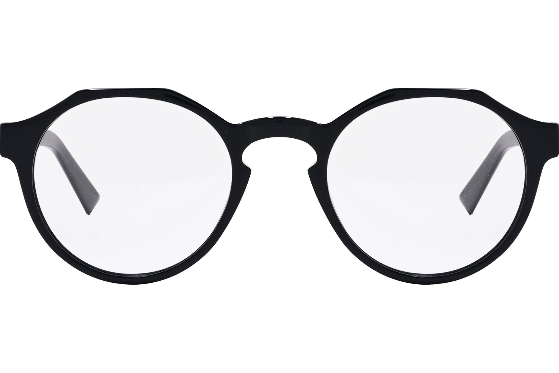 Gudao Round Black Eyeglasses Frame Model: GG1055-C1