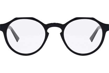 Gudao Round Black Eyeglasses Frame Model: GG1055-C1