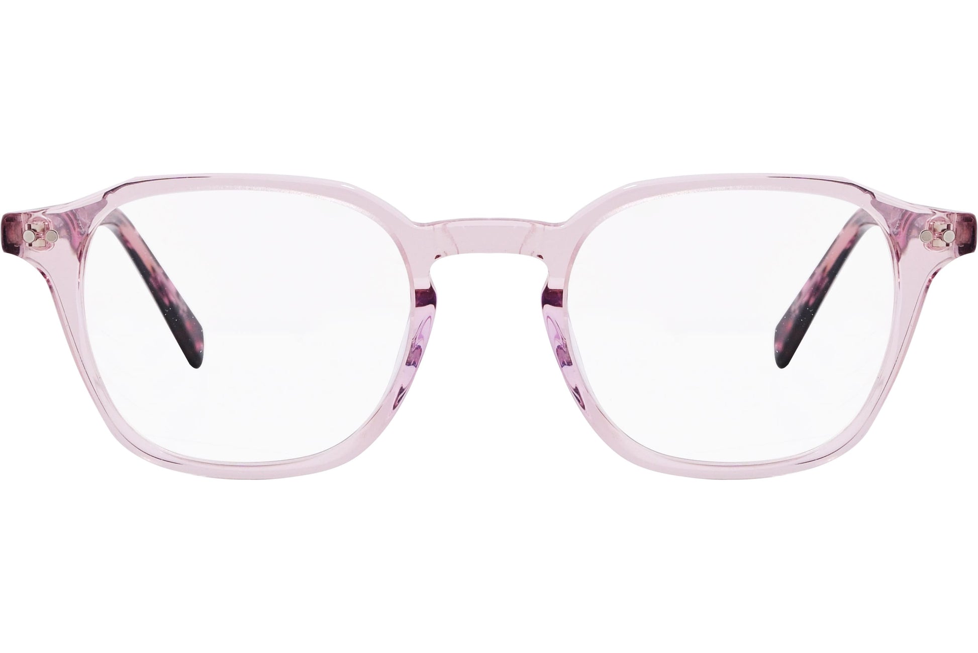 Gudao Square Pink Eyeglasses Frame Model: HOPKINS-C2