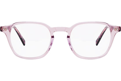 Gudao Square Pink Eyeglasses Frame Model: HOPKINS-C2