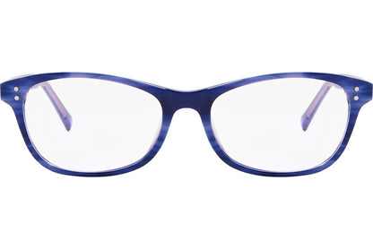 Gudao Rectangle Blue Eyeglasses Frame Model: MV50028-08