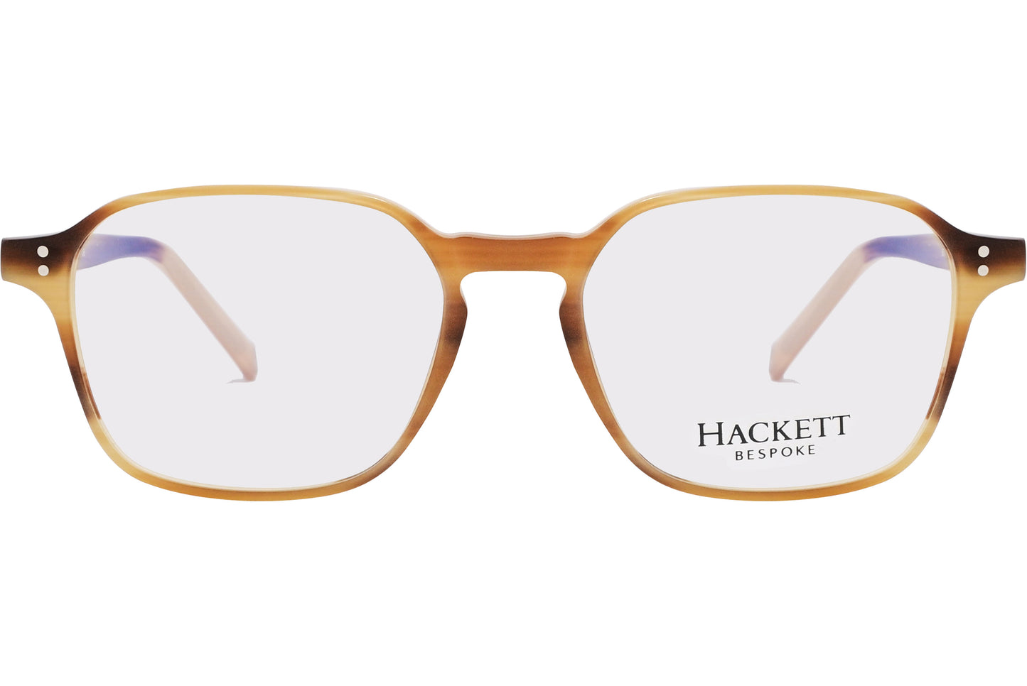 Hackett Bespoke rectangle gold eyeglasses