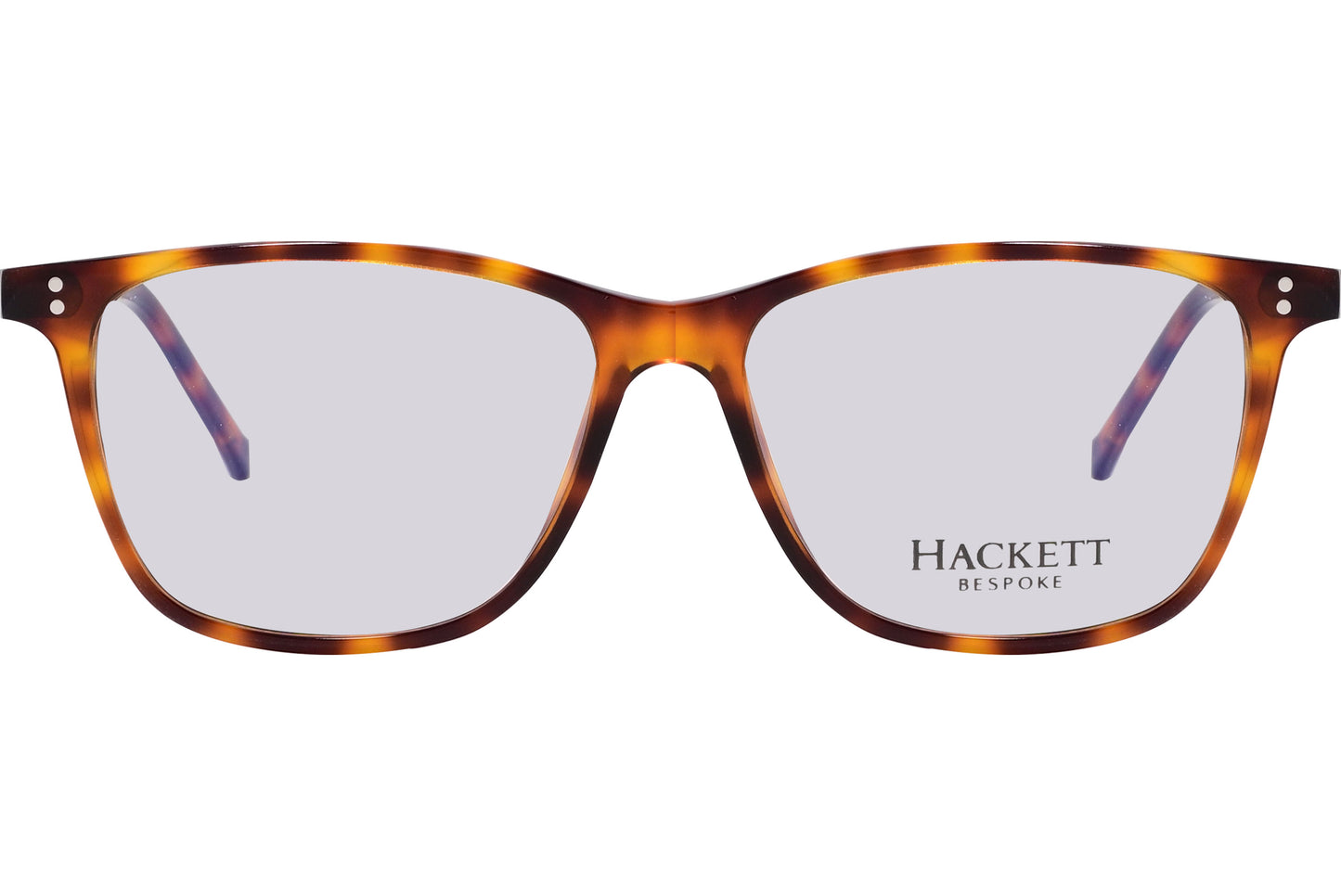 Hackett Bespoke rectangle tortoise eyeglasses