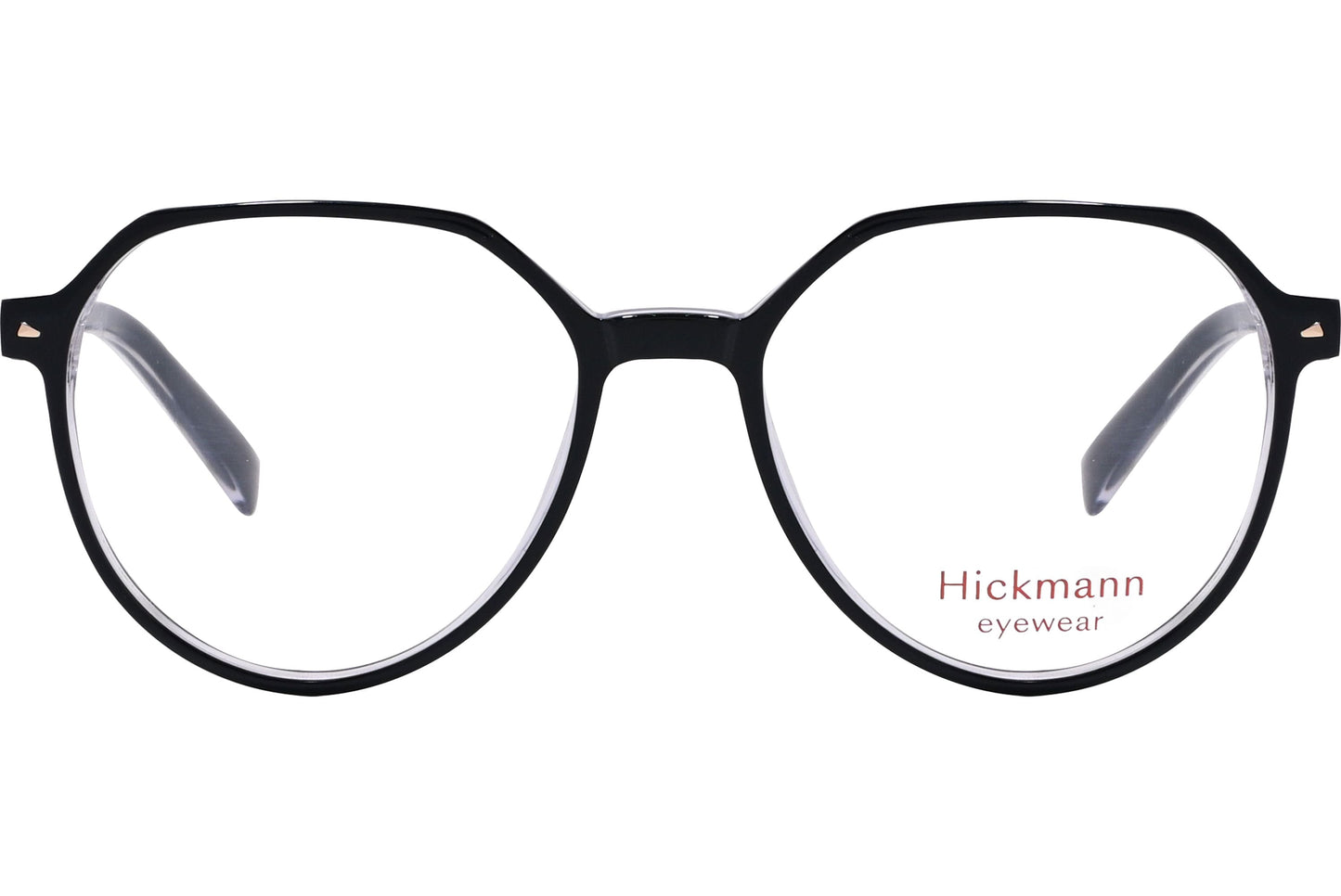 Hickmann Geometric Black Eyeglasses Frame Model: 6236-A01