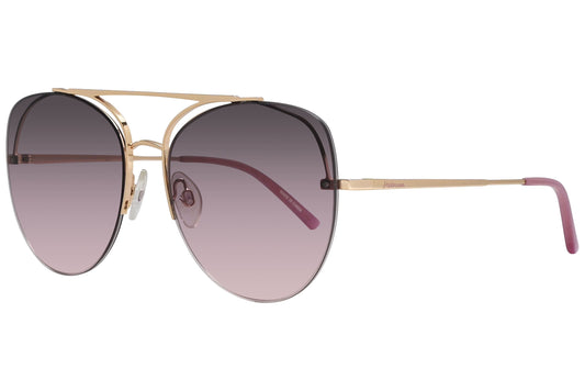 Hickmann Aviator Pink Sunglasses Model: HI3076-04E Side View