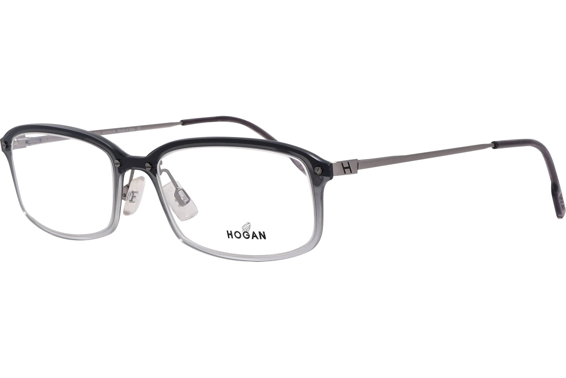 Hogan Rectangle Black Eyeglasses Frame Model: HO5010-020