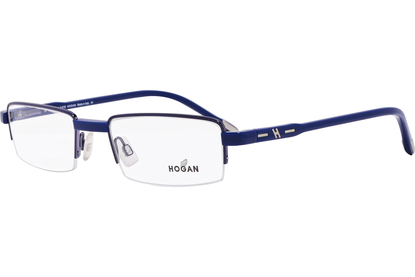 Hogan Rectangle Blue Eyeglasses Frame Model: HO5013-090