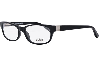 Hogan Rectangle Black Eyeglasses Frame Model: HO5034-001