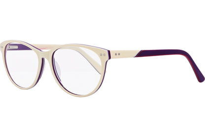 HTZO Cat-eye Purple Eyeglasses Frame Model: 7003-C1