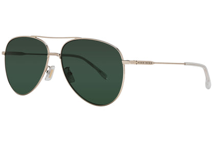 Hugo Boss Aviator Green Sunglasses Model: BOSS1219FSK-J5GKU Side View